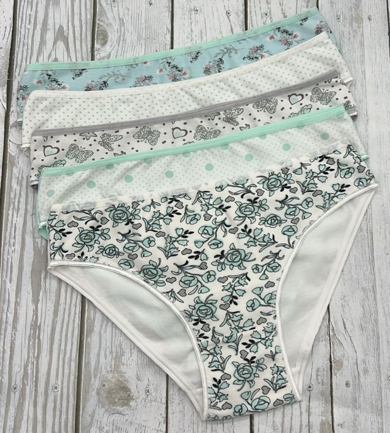 Трусы для женщин (молодежные/цветные ) 113220 фото 1