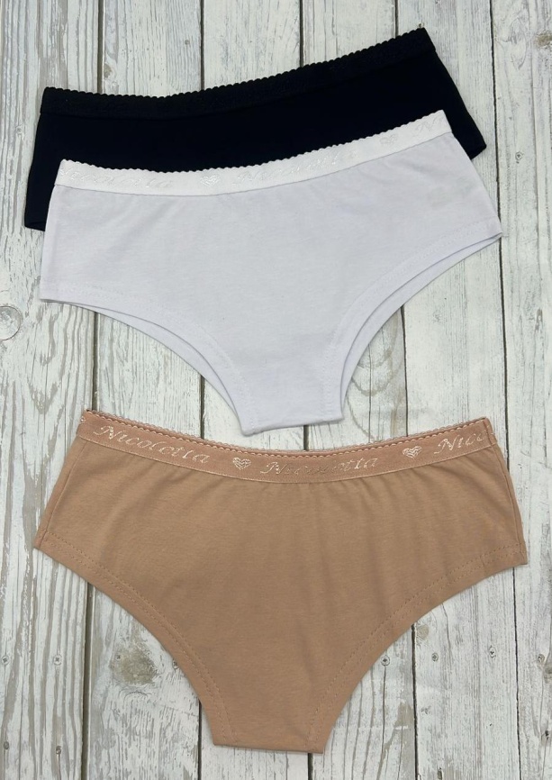 Шорты для женщин (молодежные/однотонные) 114149 фото 2