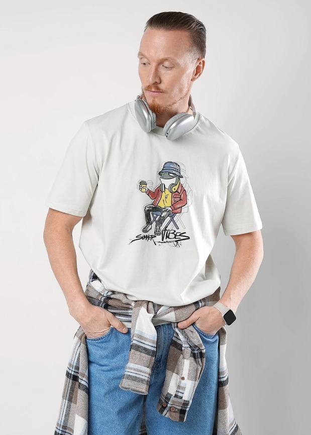 CLE 562650/06кд_п Футболка мужская фото 2