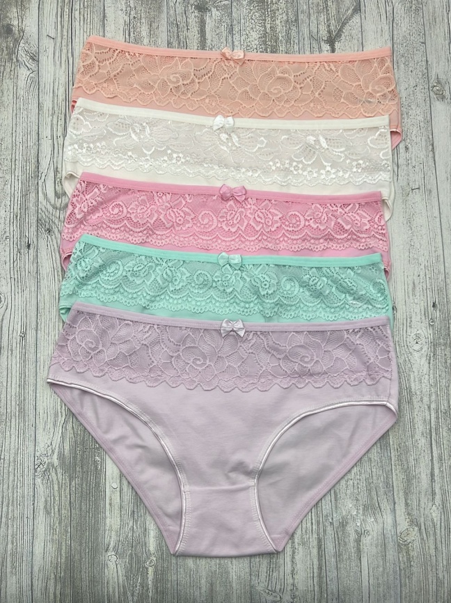 Трусы для женщин (средний размер/кружевные) 63680-2 фото 1