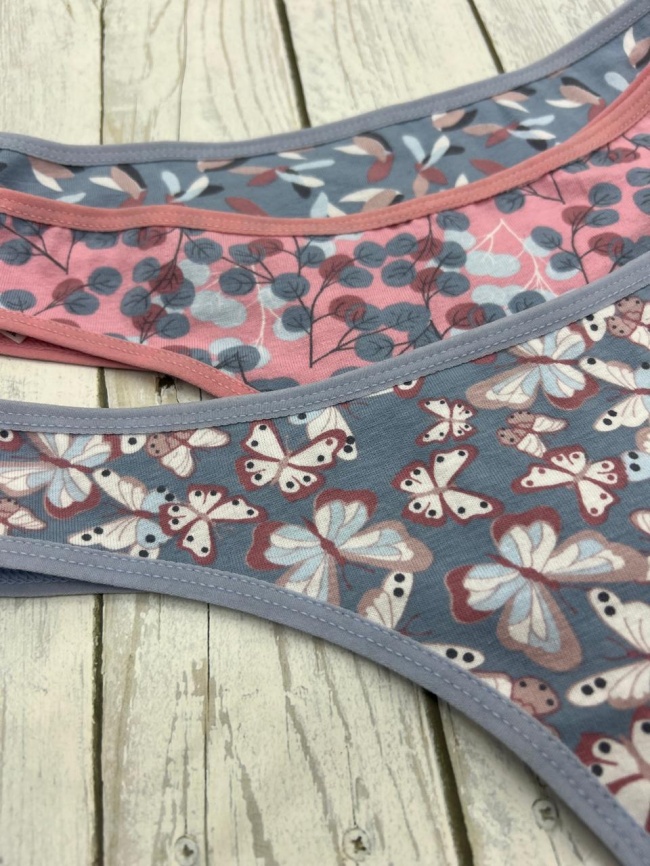 Стринги  для женщин 3 шт  ( молодежные) 98237 фото 3