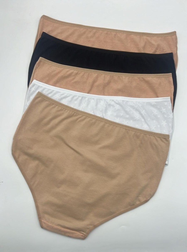 Трусы для женщин ( большой размер/однотонные) 110546-1 фото 2