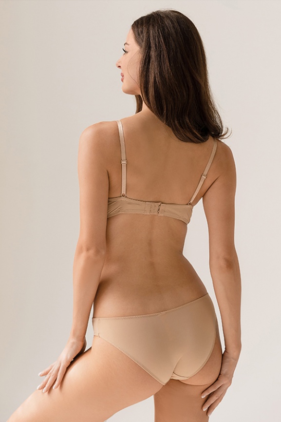 Бюстгальтер жен. Magnolia бежевый Padded Triangle bra, 0120265083 фото 8