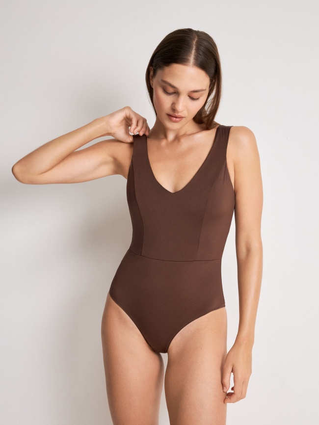 Купальник жен. Bulgaria шоколадный фото 1