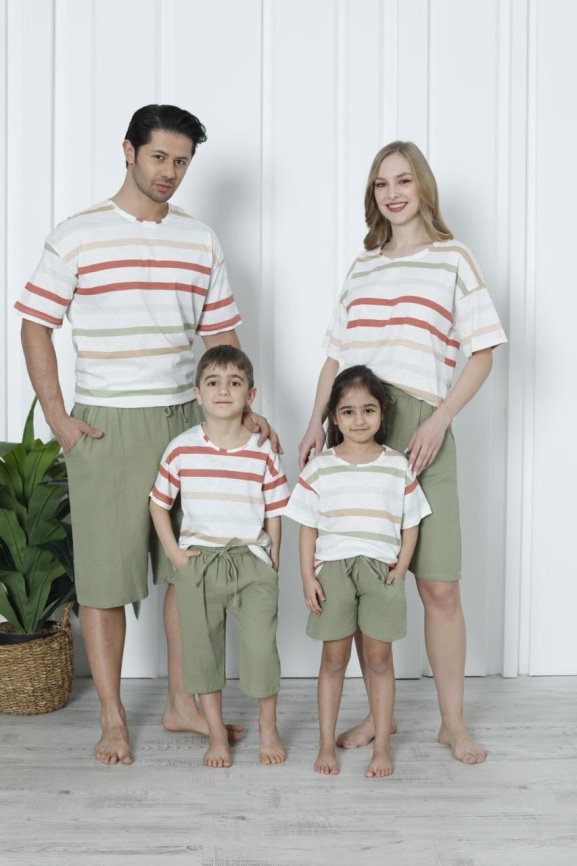 Пижама для женщин молодежная (футболка с шортами) 92274 фото 2