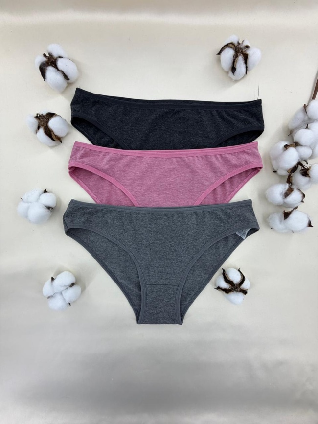 Трусы для женщин 3 шт( молодежные) 113287 фото 1