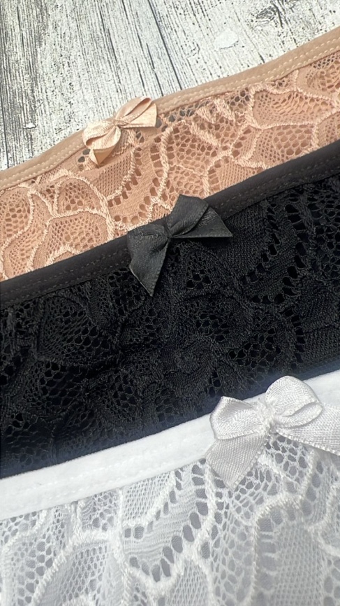 Трусы для женщин (средний размер/кружевные) 63680-1 фото 3