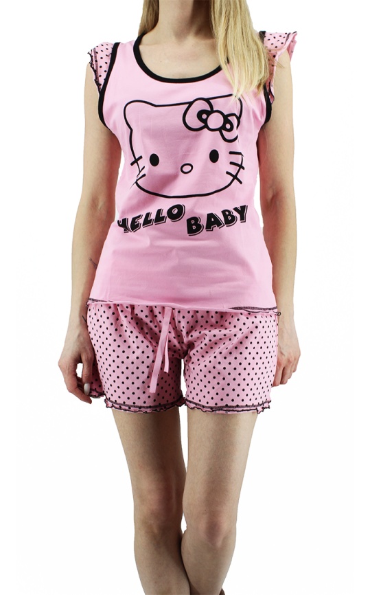 Пижамы для женщин с шортами (широкие бретельки) 14075 фото 4