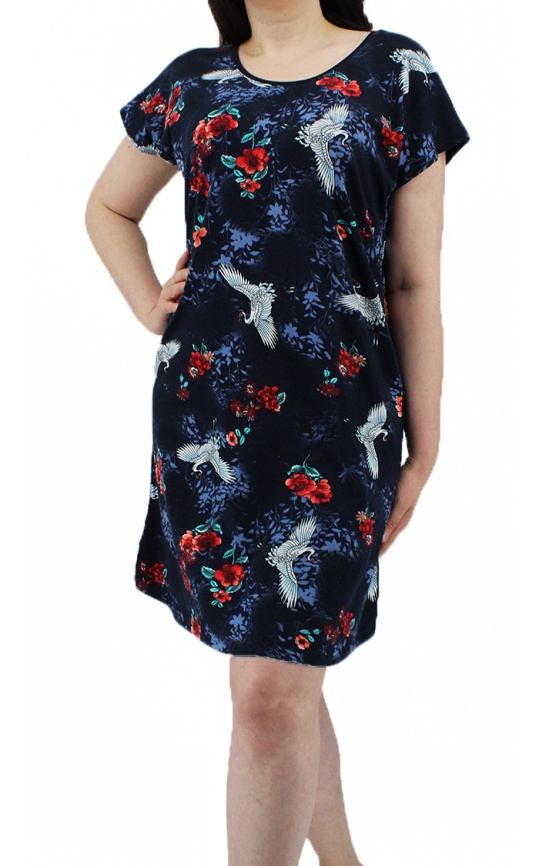 Сорочка для женщин большой размер (широкий бретельки) 84159 фото 1