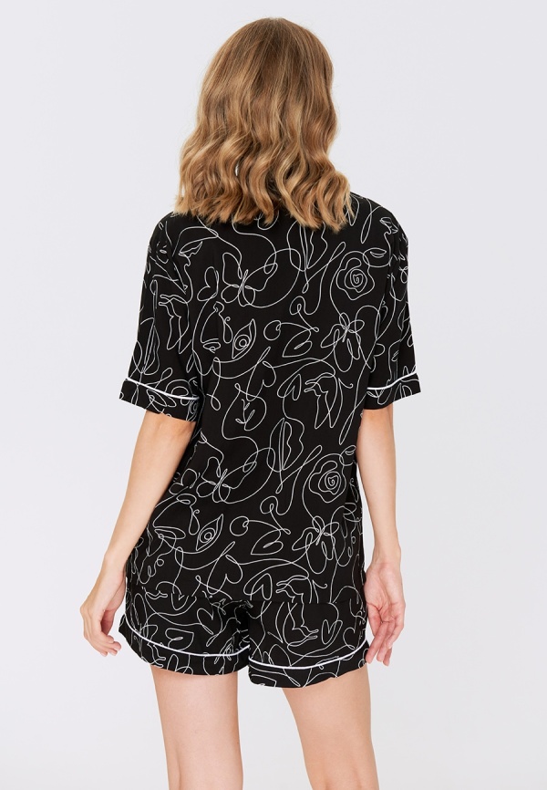 120298035, Комплект жен. (блузка и шорты) Guamo, Sensera фото 2