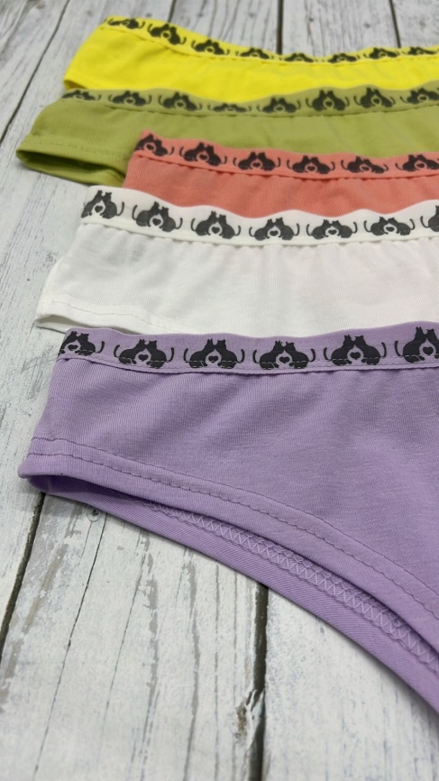 Трусы для женщин (бразилиана/молодежные/цветные) 91500 фото 3