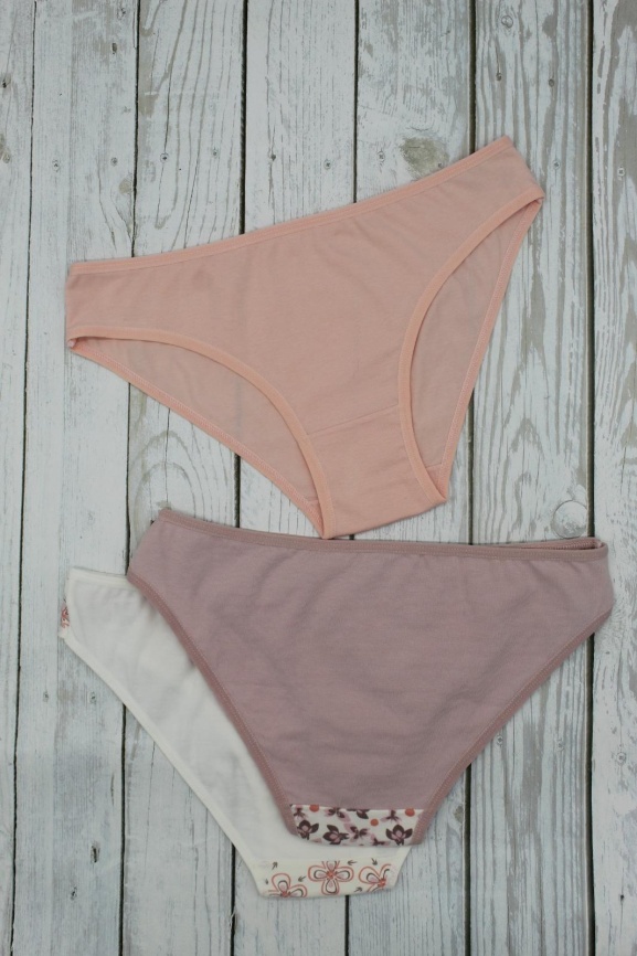 Трусы для женщин 3 шт (молодежные) 83211 фото 2