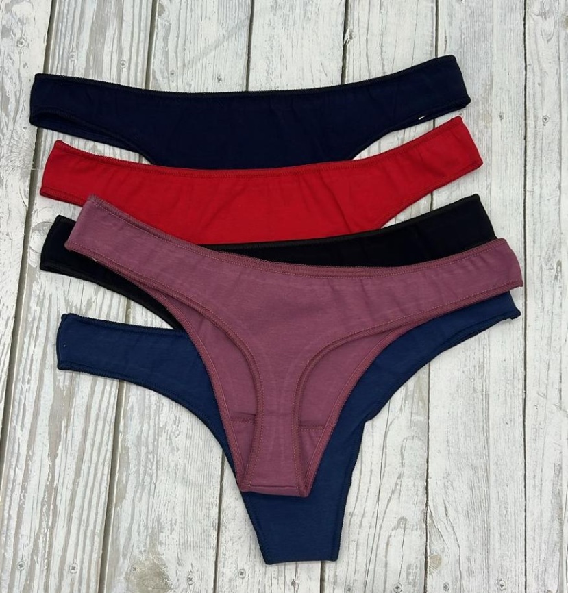 Стринги для женщин ( молодежные/однотонные) 9003-2 фото 2