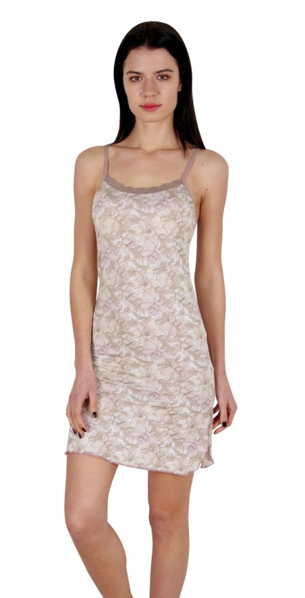 Сорочка для женщин (узкий бретельки/вискоза) 81235 фото 1