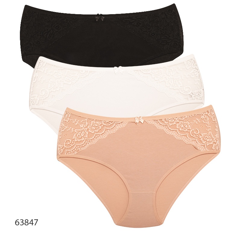 Трусы для женщин (средний размер/кружевные) 63847-1 фото 1