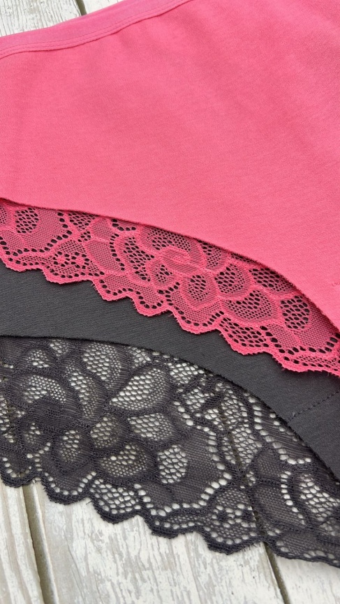 Трусы бесшовные для женщин (молодежные/кружевные) 83010-3 фото 3