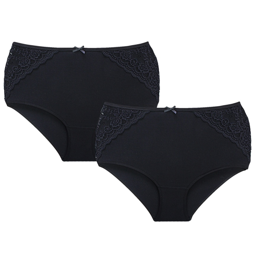 Трусы для женщин (большой размер/кружевные) 80005 фото 3