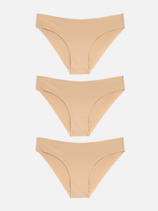 Трусы женские в наборе из 3 шт. Edison черный принт фото 1