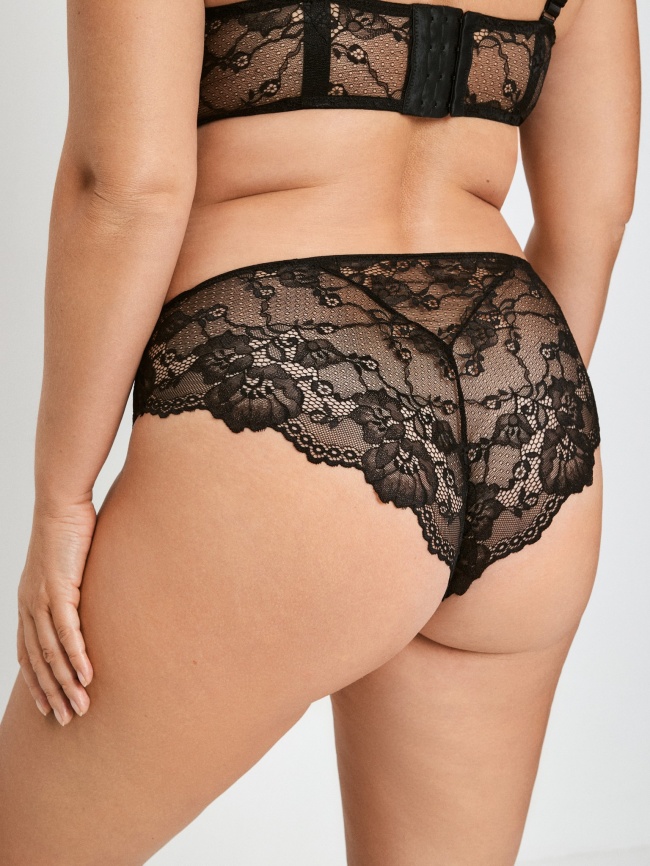 Трусы жен. с высокой талией Gaia черный фото 1