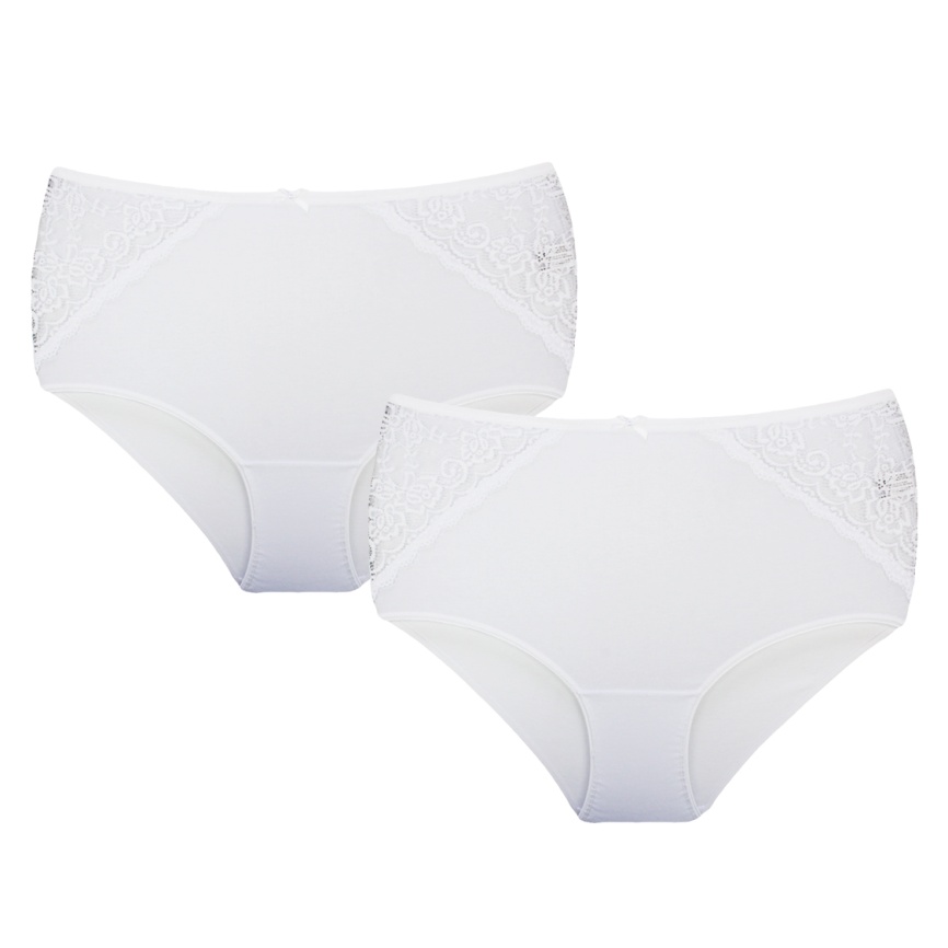 Трусы для женщин (большой размер/кружевные) 80005 фото 2