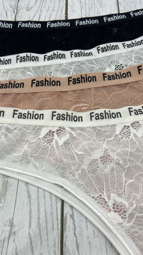 Трусы для женщин (бразилиана/молодежные/кружевные) 91180-15 фото 3