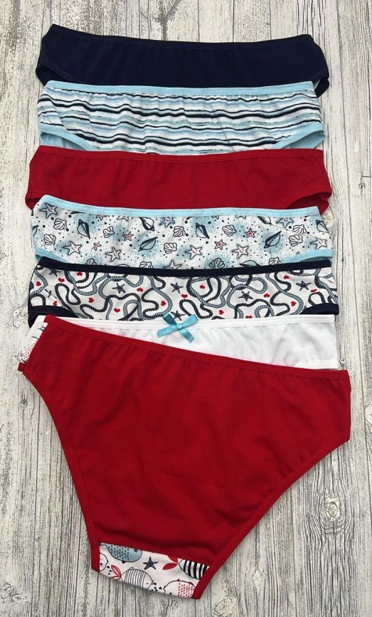 Трусы для женщин  упак 7 шт (молодежные) 713030 фото 2