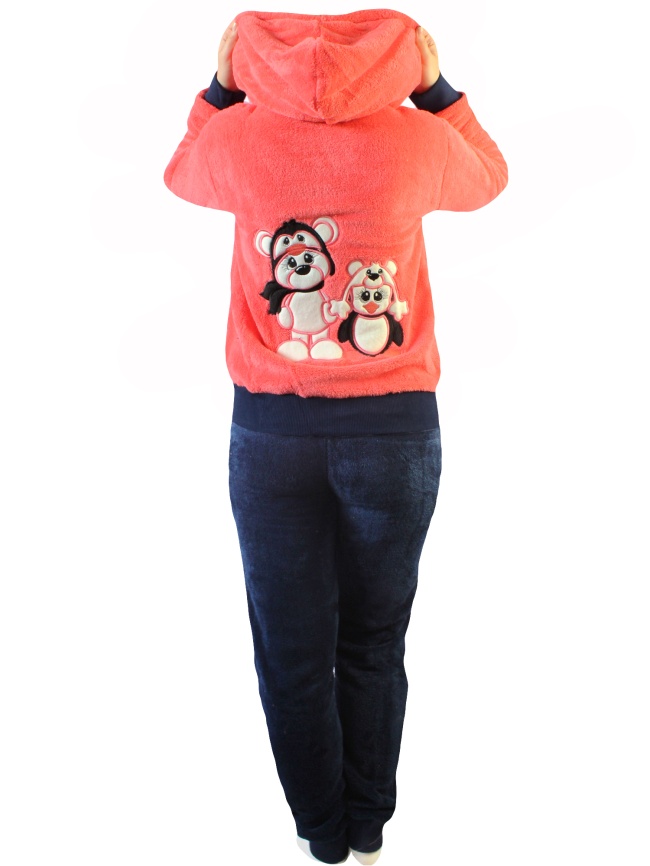 Пижамы для женщин с брюками (длинный рукав/махро/с молнией/с капюшоном) 94000 фото 3