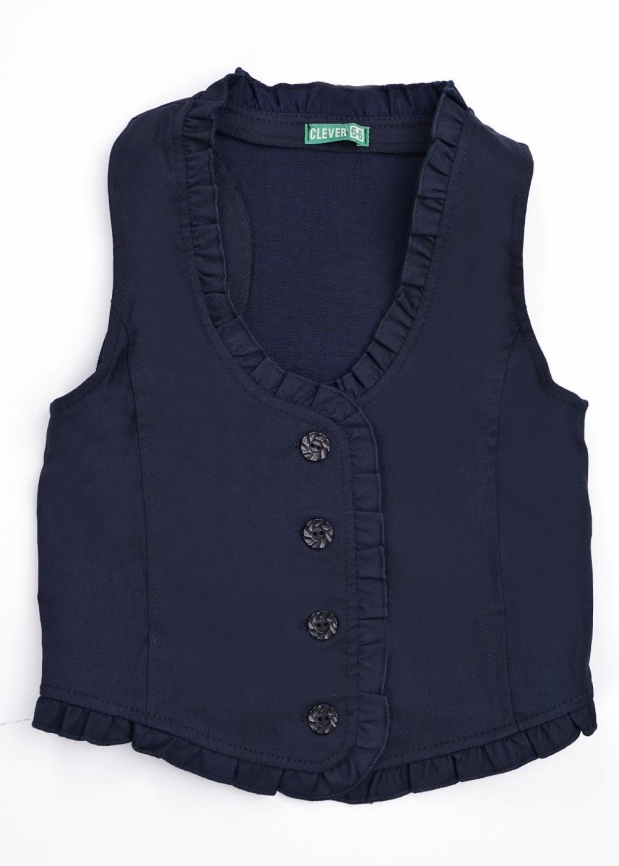 CLE 72476т1ог Жилет детский для девочки фото 1