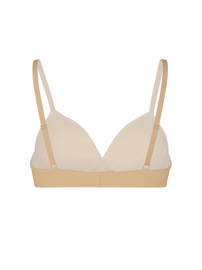 Бюстгальтер жен. Magnolia бежевый Padded Triangle bra, 0120265083 фото 6