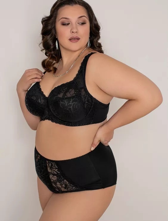 Бюстгальтер 320-5 ЧЕРНЫЙ ЭМБОССИНГ фото 1