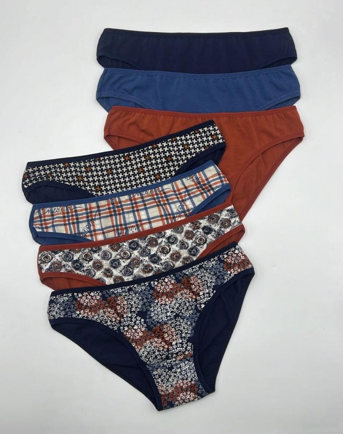 Трусы для женщин 7 шт (молодежные) 713068 фото 1