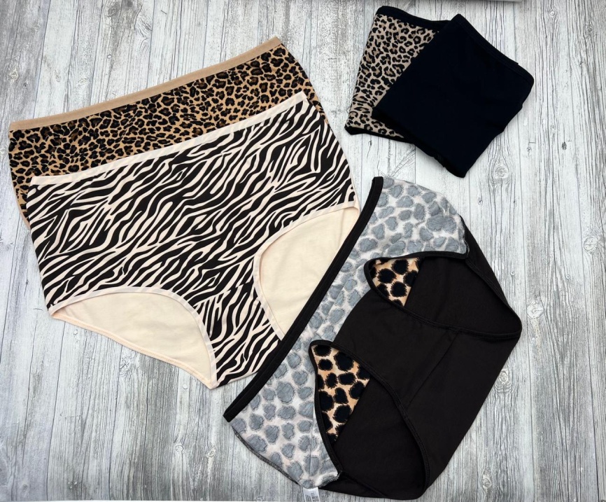 Трусы для женщин (большой размер/цветные) 110639 фото 3