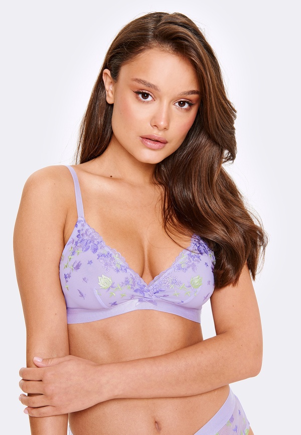 Бюстгальтер жен. Timany лиловый Soft bra, 0120264098 фото 1