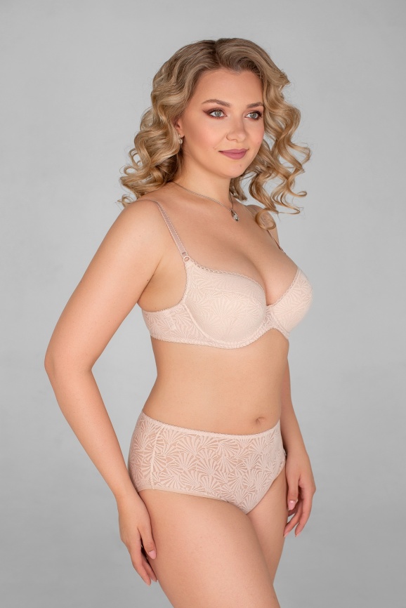 Бюстгальтер 123-42 СЕРЕБРИСТЫЙ ПИОН фото 1