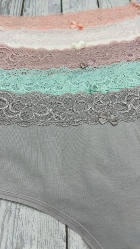 Стринги для женщин ( средний размер/кружевные) 26302-2 фото 3