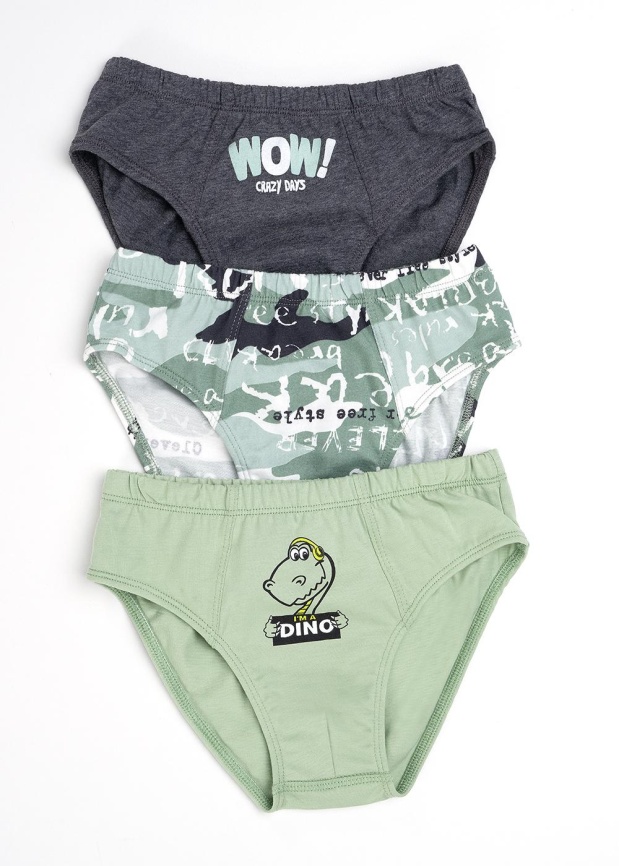 CLE BC5520 3 шт Трусы детские для мальчика фото 1