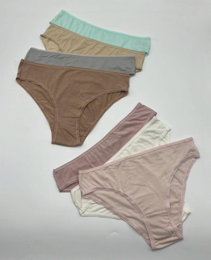 Трусы бамбук для женщин 7 шт (молодежные) 713144 фото 1