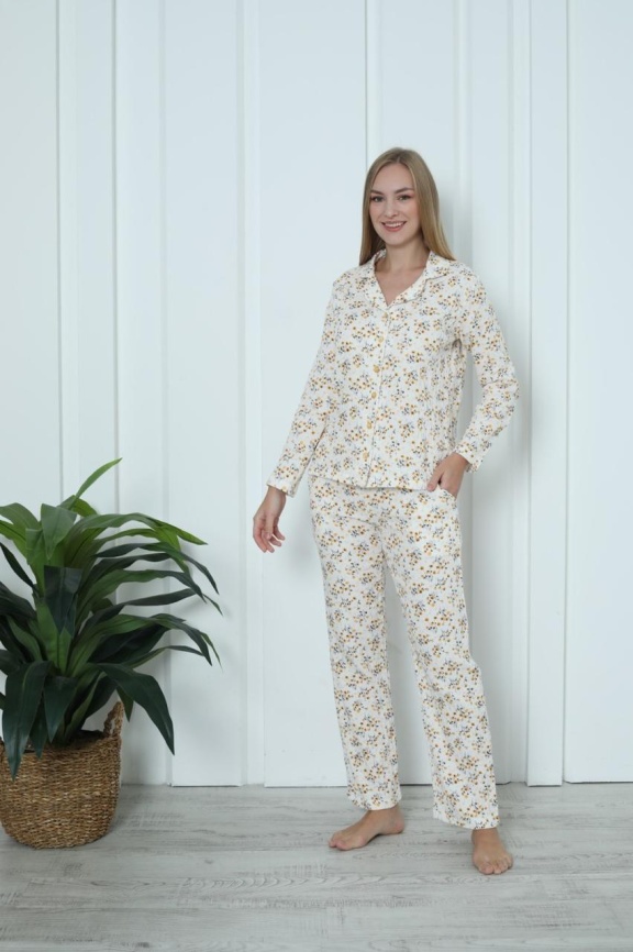 Пижама для женщин Muslin (рубашка с брюками) 92286 фото 1