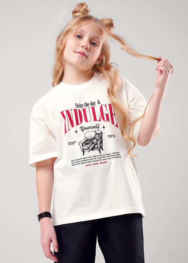 CLE 866885кд_п Футболка детская для девочки фото 2