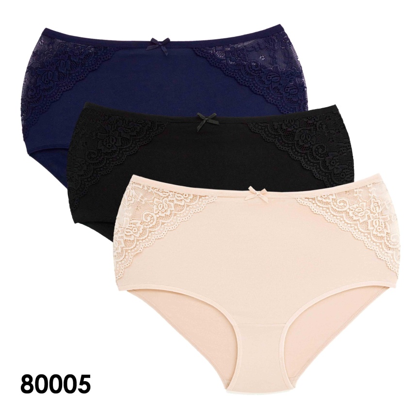 Трусы для женщин (большой размер/кружевные) 80005 фото 1