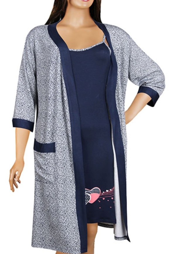 Халат и сорочка для женщин (вискоза) 14594 фото 1