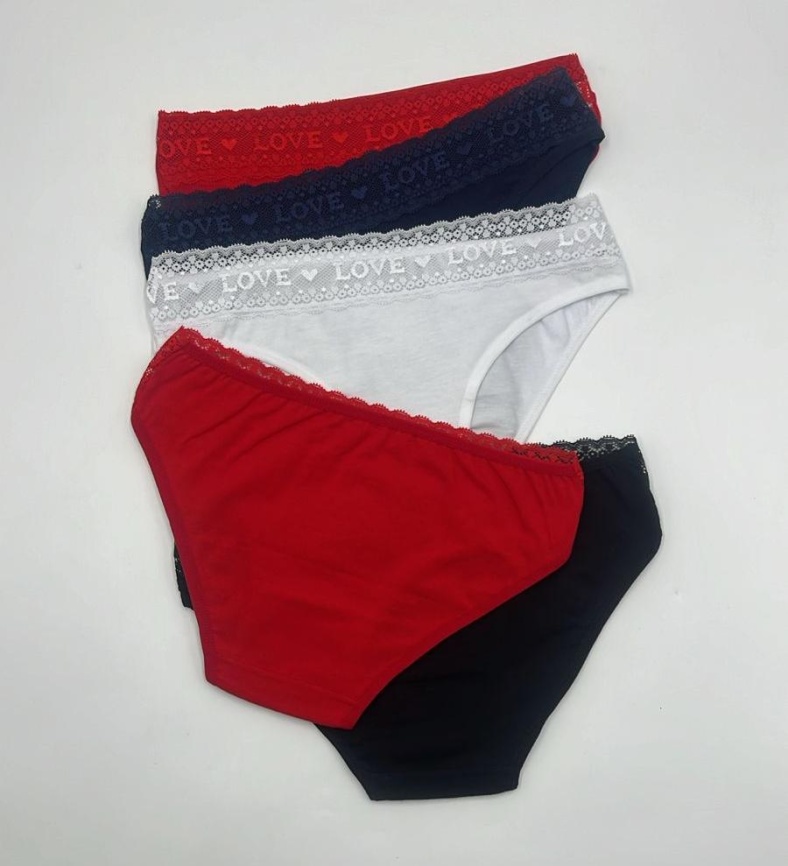 Трусы для женщин 5 шт (молодежные) 513007 фото 2