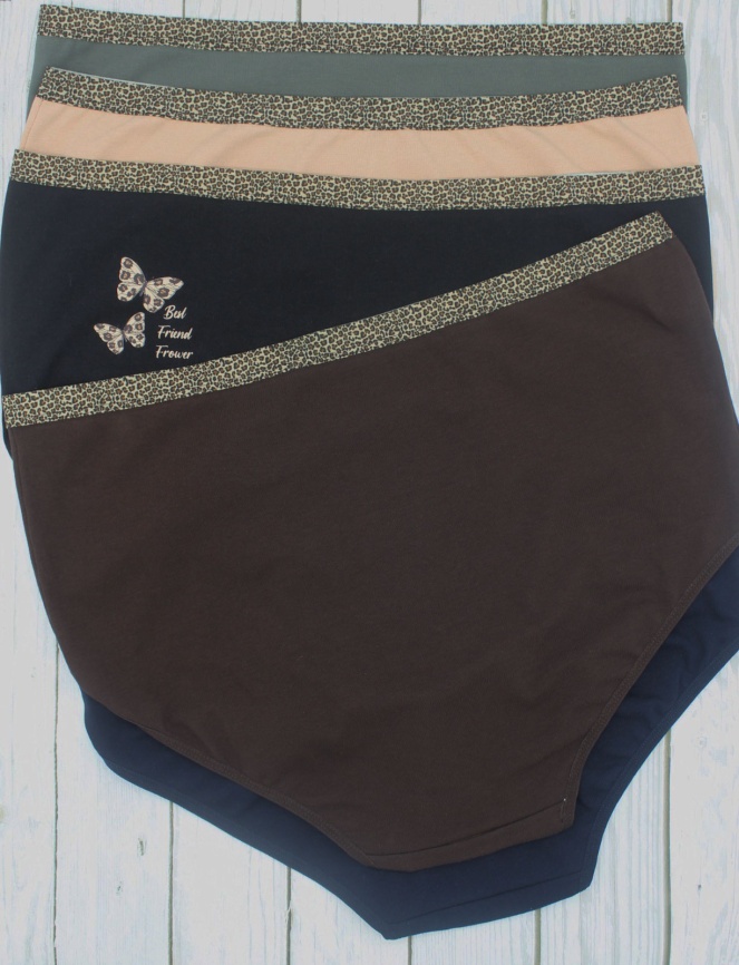 Трусы для женщин (большой размер/цветные) 110216 фото 2