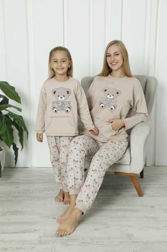 Пижамы для женщин (длинный рукав с брюками) 88316 фото 3