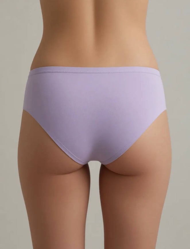 Трусы бесшовные для женщин (средний размер/однотонные) 24071-2 фото 2