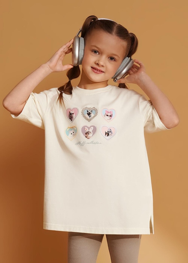 CLE 867410/15кд_п Футболка детская для девочки фото 2