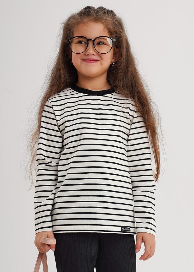 CLE 867281кдн Лонгслив для девочки фото 2