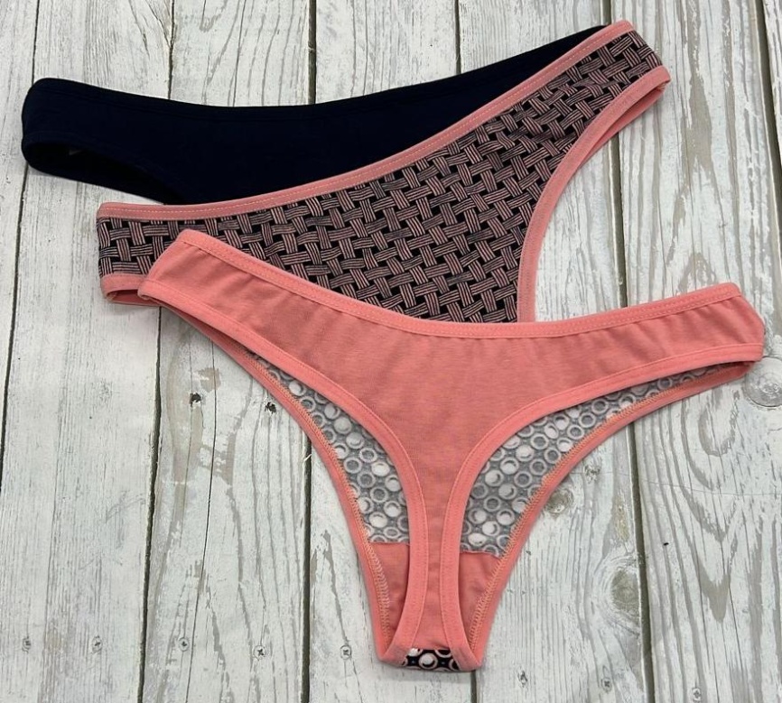 Стринги для женщинт 3 шт ( средний размер) 97239 фото 2