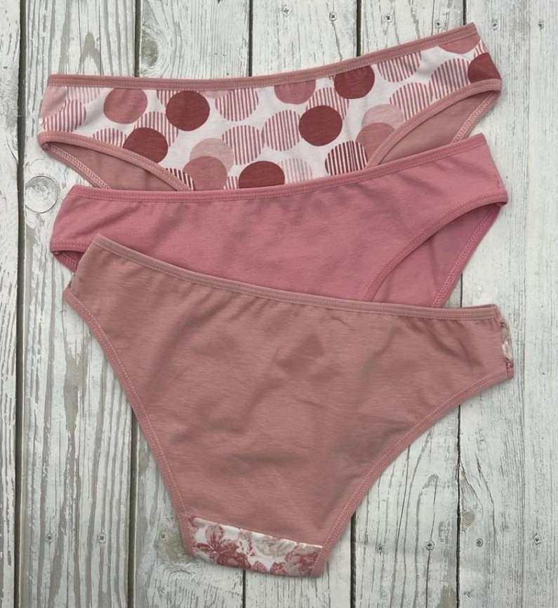 Трусы для женщин  3 шт ( молодежные) 83244 фото 2