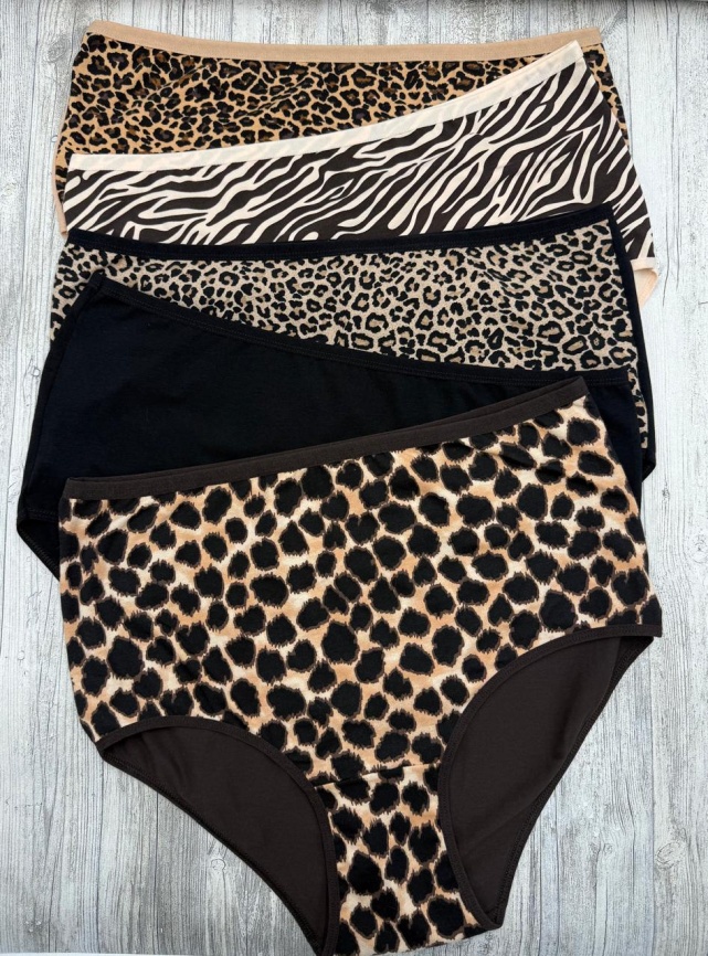 Трусы для женщин (большой размер/цветные) 110339 фото 3